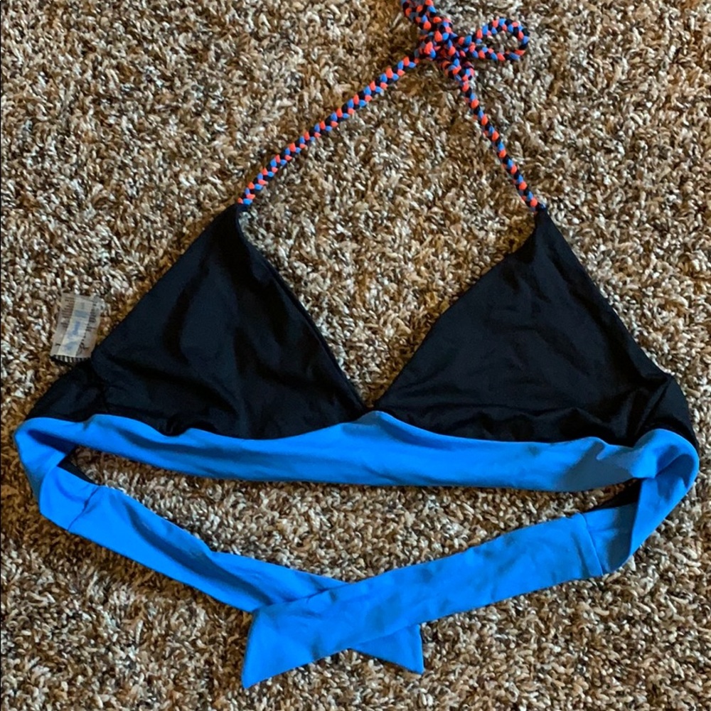 Salty Mermaid Reversible Colorblock Bikini Top